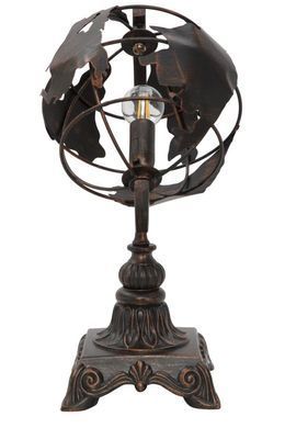 Stolna lampa World Industry, Tamno smeđa