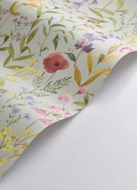 Tapeta Fleurs Des Champs 4 boje, Krema, Le Beau Jardin