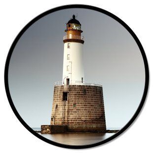 Zidni ukras Lighthouse, &Scaron;arena, promjer - 60 cm