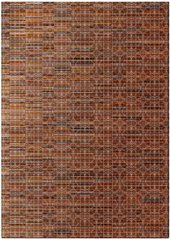 Teppich Gridwork Copper Red, 140x200 cm