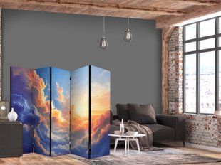 Paravan - Sunset Over a Cloudy Sea: A Marvelous Symphony of Colors, Plava, Jednostrani