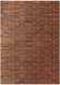 Teppich Gridwork Copper Red, 140x200 cm