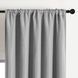 Zavjese u setu Blackout Canvas Light Grey (2 kom) 135x250, Svijetlo siva
