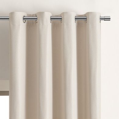 Zavjese u setu Blackout Canvas Light Beige (2 kom) 135x250, Svijetlo bež