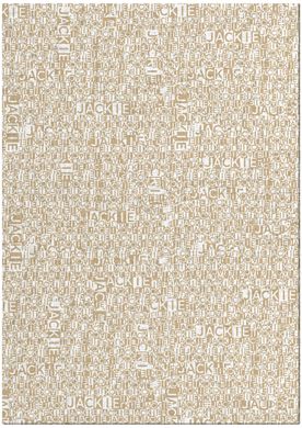 Teppich Jackie Sand And White, Beige, 140x200 cm