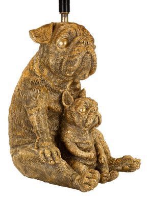 Stolna lampa Dog, Zlatna
