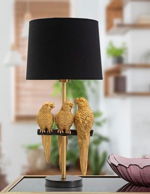 Namizna svetilka Parrots, Zlate