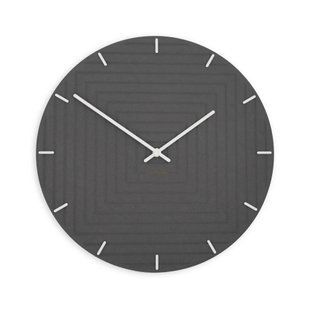 Stenska ura Luxhora Arcantra Black 9 barv kazalcev, Bela