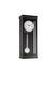 Zidni sat Lumina Pendulum, Crna