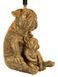 Stolna lampa Dog, Zlatna