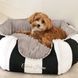 Krevet Monte Carlo Black, Crno-bijela, S