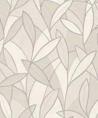 Tapeta Allure Carved Leaf (5 barv), Bela, Zbirka Allure