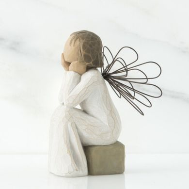 Ukrasna figurica "Anđeo brige", 9,5 cm