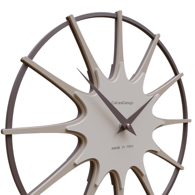 Zidni sat Stella 4 boje, Boja pijeska, promjer - 33 cm