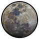 Stenska dekoracija Luna, Temno siva, premer - 60 cm