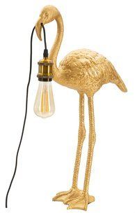 Namizna svetilka Flamingo, Zlate