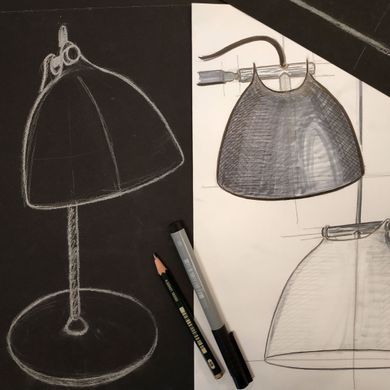 Arhus Large viseća svjetiljka, Siva