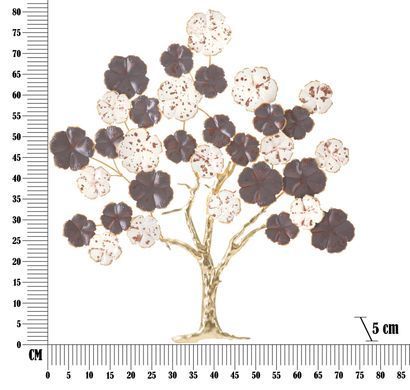 Stenska dekoracija Albero Purpy, Večbarvna