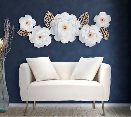 Zidni ukras White Decor, Bijela