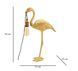 Namizna svetilka Flamingo, Zlate