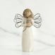 Ukrasna figurica "Anđeo predanosti", 13 cm
