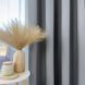 Zavjese u setu Blackout Grey (2 kom) 140x260, Siva