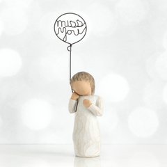 Ukrasna figurica "Nedostaješ mi", 13 cm