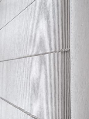 Rimska zavjesa &scaron;ir. 180 cm Heavy Stripes Linen, Siva, Desno, Prema prostoru, 180 cm
