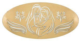 Zidni ukras Nativity Gold -B-, Zlatna
