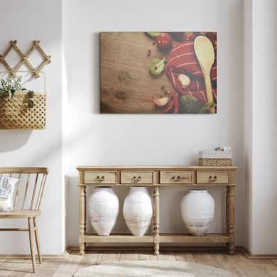 Stenska dekoracija Spezie e pomodorini, Večbarvna, 70 cm x 100 cm