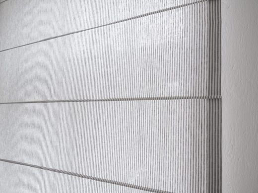 Rimska zavjesa &scaron;ir. 180 cm Heavy Stripes Linen, Siva, Desno, Prema prostoru, 180 cm