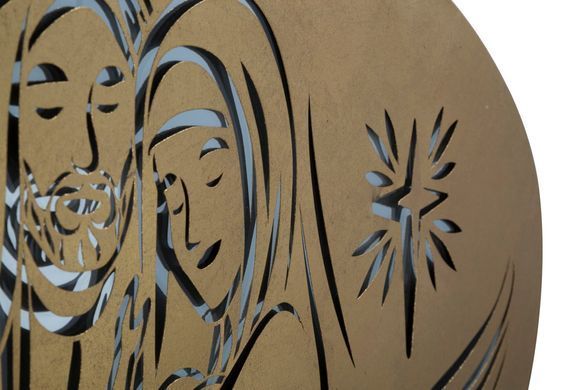 Zidni ukras Nativity Gold -B-, Zlatna