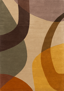 Volnena Preproga Corte Yellow, Rumena, 160x230 cm