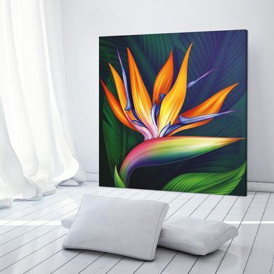 Zidni ukras Strelitzia, &Scaron;arena, 40 cm х 40 cm