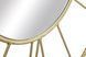 Zidni sat With Mirror Glam Stick, Zlatna