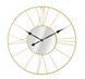 Zidni sat With Mirror Glam Stick, Zlatna