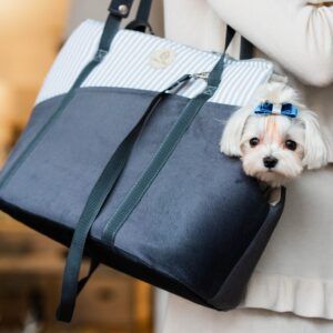 Torba za pse Vienna Grey, Siva