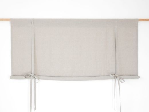 Rimska zavjesa na vezanje &scaron;ir. 200 cm 10 boja, Siva, 180 cm