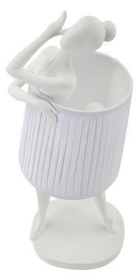 Stolna lampa Ballet, Bijela