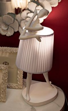Stolna lampa Ballet, Bijela