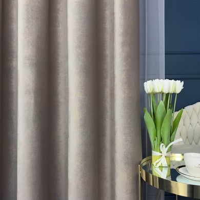 Dekorativna tkanina Royal Vestige Beige bež vi&scaron;. 2,80 m, Temno bež