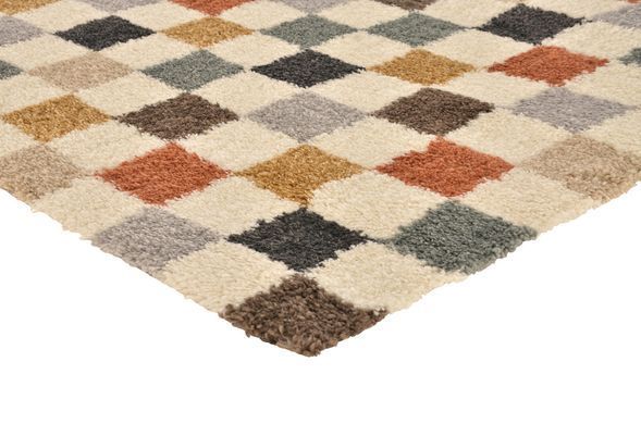 Tepih City Shag Cream Geo, Krema, 120x170 cm