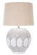 Stolna lampa Polyresin Round Atene, Krema
