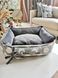 Krevet Aruba Grey, Siva, S