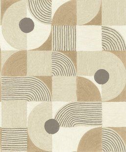 Tapeta Element 4 boje, Bež, Rituel