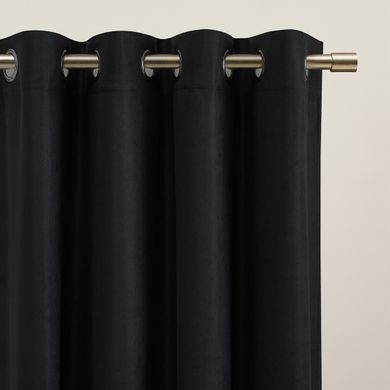 Zavjese u setu EFE MAT Black (2 kom) 135x260, Crna