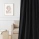 Zavjese u setu EFE MAT Black (2 kom) 135x260, Crna