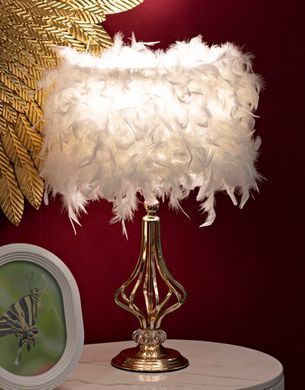Stolna lampa Tarty White, Bijela