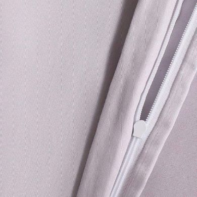 Komplet posteljnine z rjuho Satin Simply Grey 140x200, Single (140x200 cm)