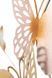 Stenska dekoracija Butterflies Oro/Rosa C, Večbarvna